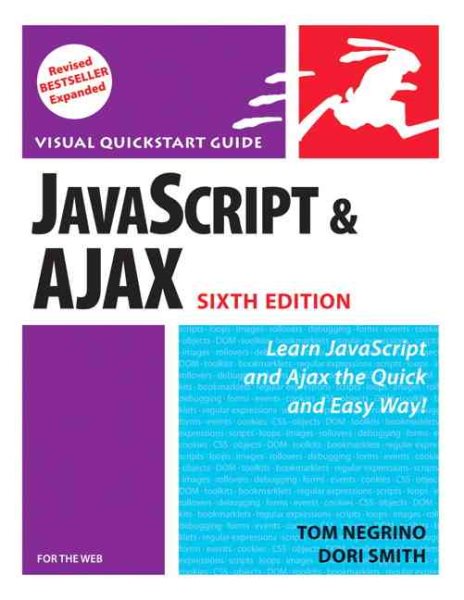 JavaScript and Ajax for the Web, Sixth Edition cover