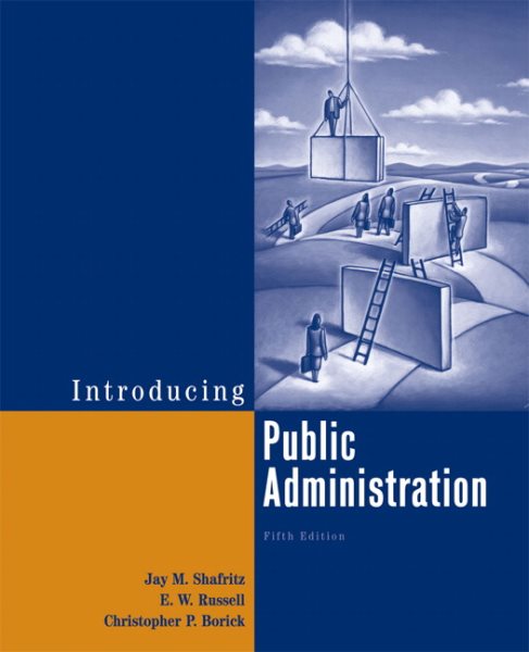 Introducing Public Administration (5th Edition) cover