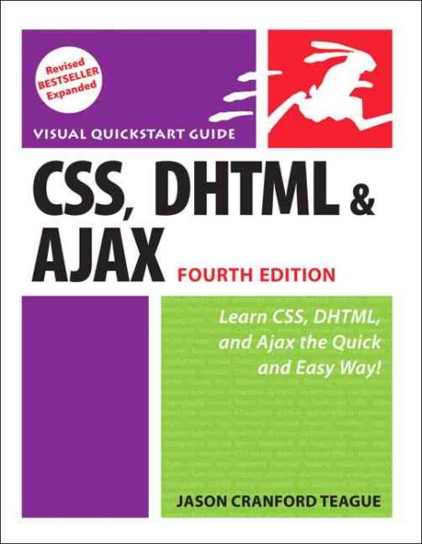CSS, DHTML, and Ajax, Fourth Edition cover