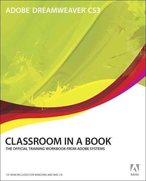 Adobe Dreamweaver CS3 Classroom in a Book cover