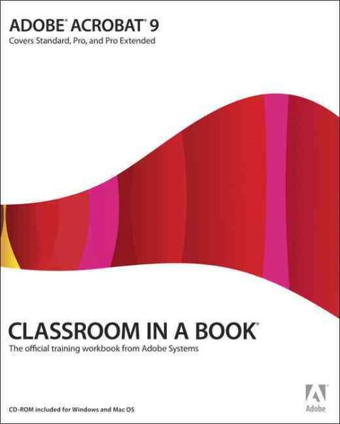 Adobe Acrobat 9 Classroom in a Book cover
