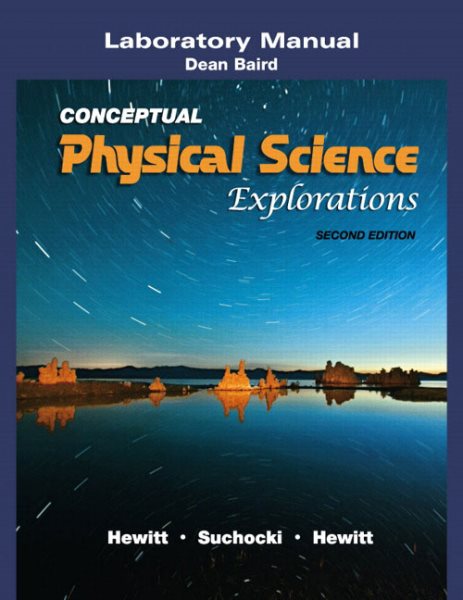 Laboratory Manual for Conceptual Physical Science Explorations cover