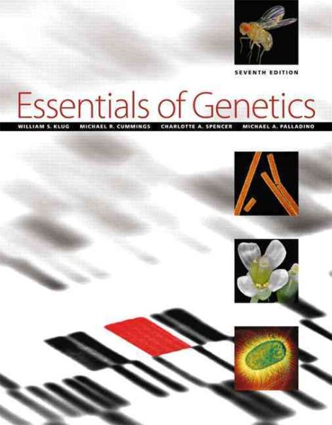 Essentials of Genetics (7th Edition) cover