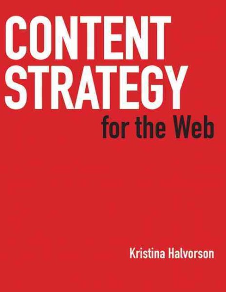 Content Strategy for the Web cover