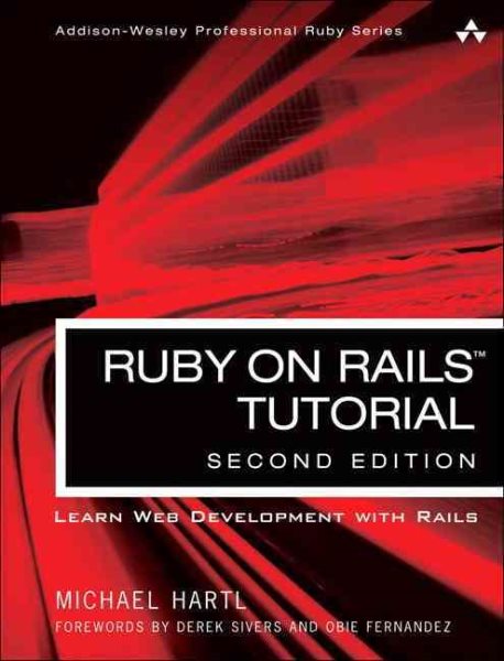 Ruby on Rails Tutorial: Learn Web Development with Rails (2nd Edition) (Addison-Wesley Professional Ruby) cover