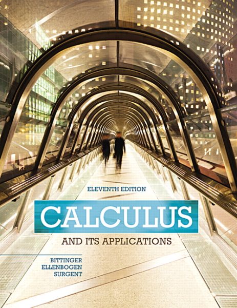 Calculus and Its Applications (11th Edition) cover