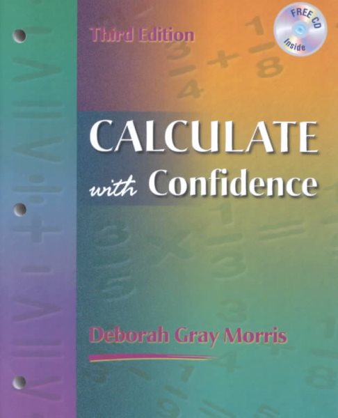 Calculate with Confidence (Book with CD-ROM) cover