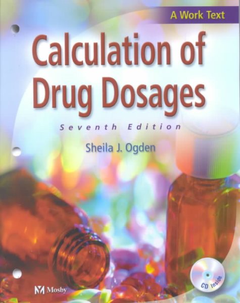 Calculation of Drug Dosages cover