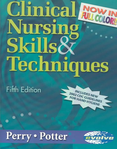 Clinical Nursing Skills & Techniques - Revised Reprint, 5e cover