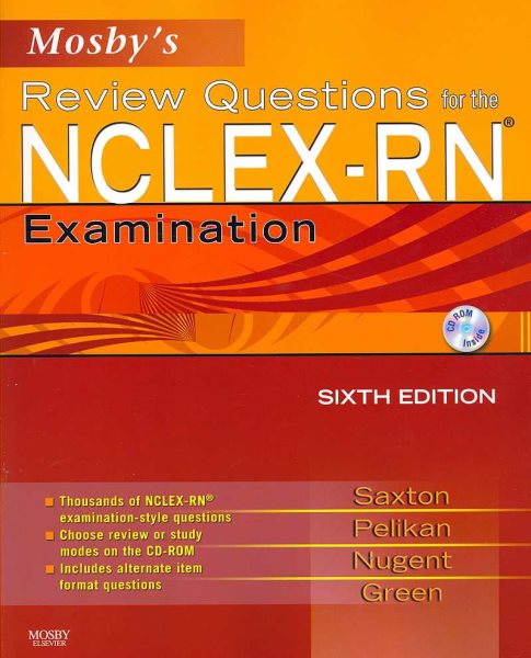 Mosby's Review Questions for the NCLEX-RN® Examination (Mosby's Review Questions for NCLEX-RN) cover