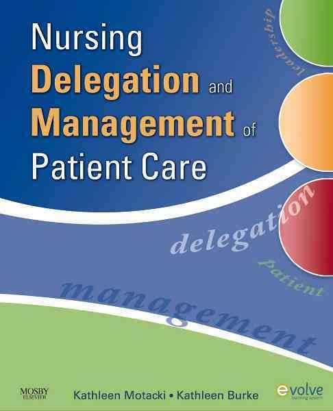 Nursing Delegation and Management of Patient Care cover