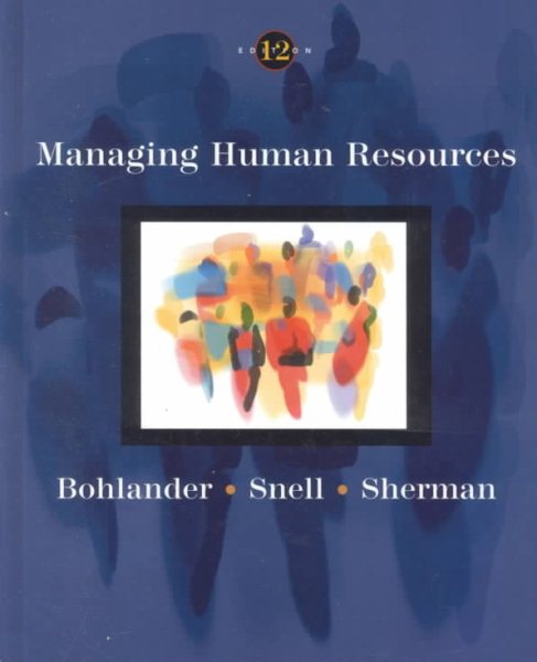 Managing Human Resources cover