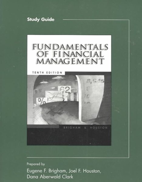 Fundamentals of Financial Management - Study Guide