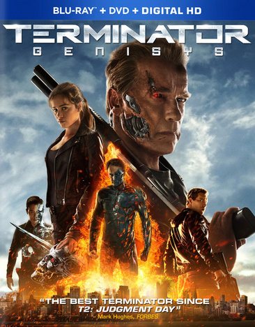 Terminator Genisys (Blu-ray + DVD + Digital HD) cover