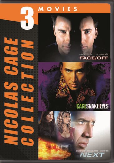 Nicolas Cage 3-Movie Collection (DVD) cover