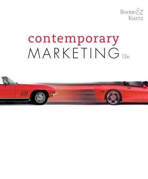 Contemporary Marketing (Available Titles CengageNOW) cover