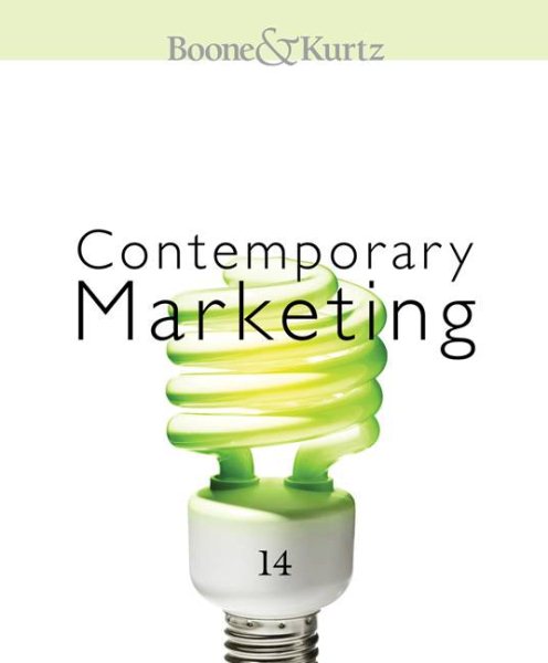 Contemporary Marketing (Available Titles CourseMate)