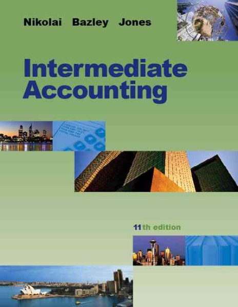 Intermediate Accounting (Available Titles CengageNOW)
