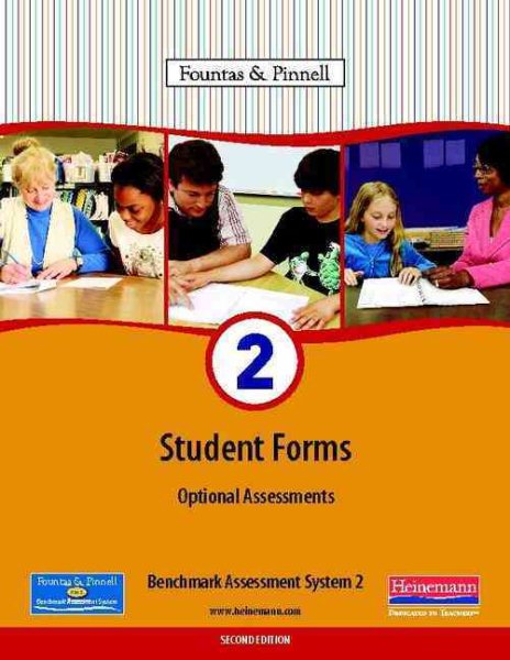 Heinemann Benchmark Assessment System 2 Optional Assessments Student Forms (Second Edition) cover