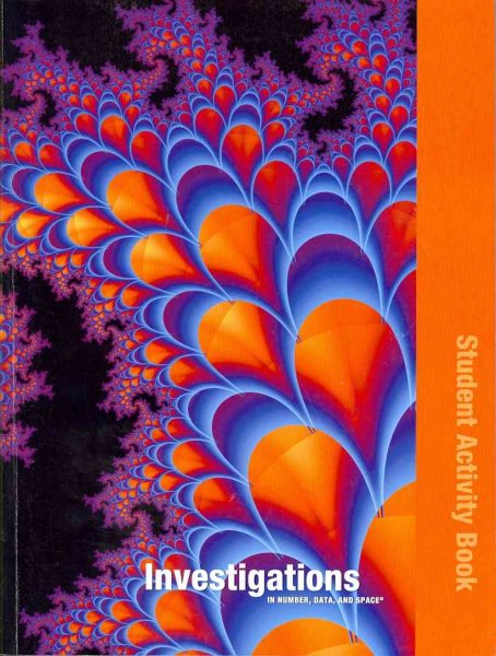 INVESTIGATIONS 2008 STUDENT ACTIVITY BOOK SINGLE VOLUME EDITION GRADE 5 cover