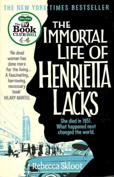 Immortal Life of Henrietta Lacks cover