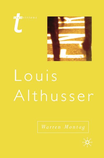 Louis Althusser (Transitions, 1) cover