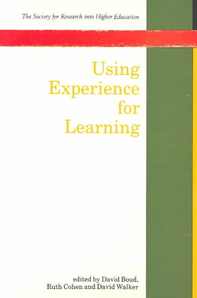 Using Experience For Learning (Society for Research Into Higher Education) cover