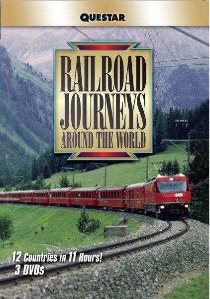 Railroad Journeys Around the World 3 pk.