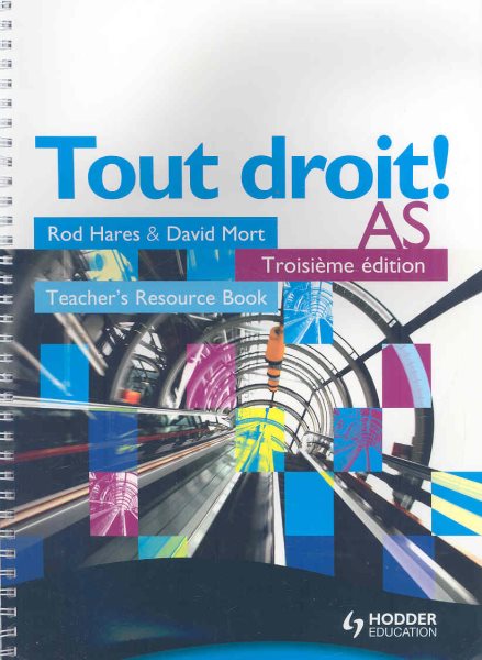 Tout Droit: Troisieme Edition, Teacher's Resource Book (French Edition) cover
