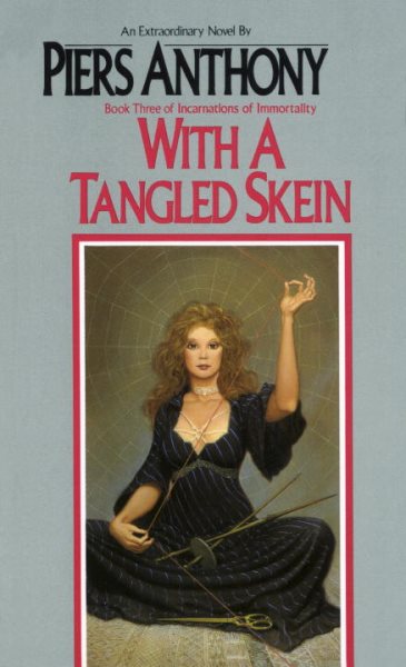 With A Tangled Skein (Incarnations Of Immortality) cover