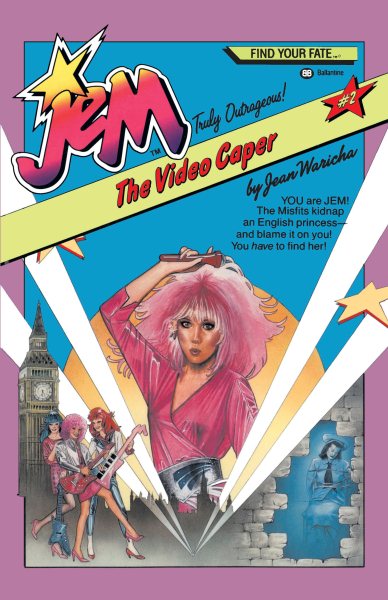 Jem #2: The Video Caper: YOU are JEM! The Misfits kidnap an English princess -- and blame it on you! You have to find her! cover