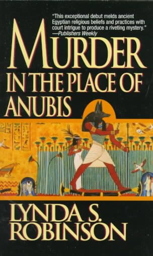 Murder in the Place of Anubis cover