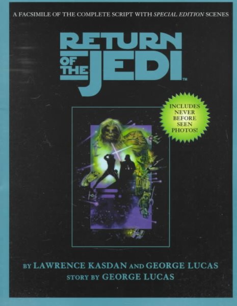 Script Facsimile: Star Wars: Episode 6: Return of the Jedi cover