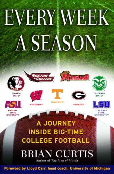 Every Week a Season: A Journey Inside Big-Time College Football cover