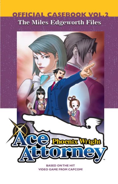 Phoenix Wright Ace Attorney: Official Casebook, Volume 2: The Miles Edgeworth Files cover