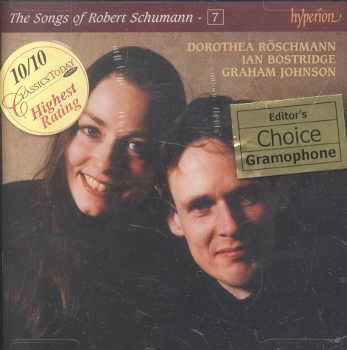 Hyperion Edition: The Songs of Robert Schumann, vol. 7 cover