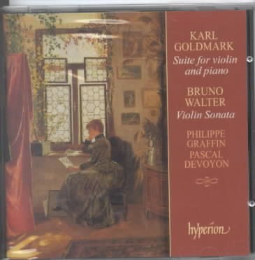 Goldmark: Suite for Violin and Piano, Op. 11 / Walter: Violin Sonatas cover