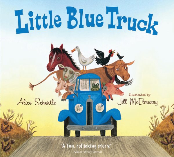 Little Blue Truck Padded Board Book cover
