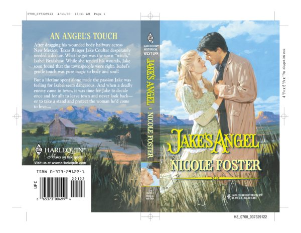 Jake'S Angel (Historical, 522) cover