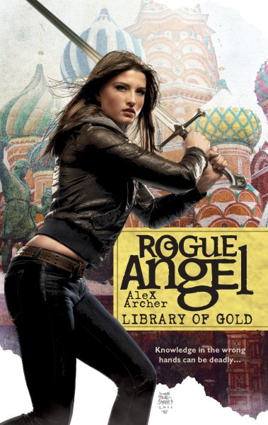 Library of Gold (Rogue Angel) cover