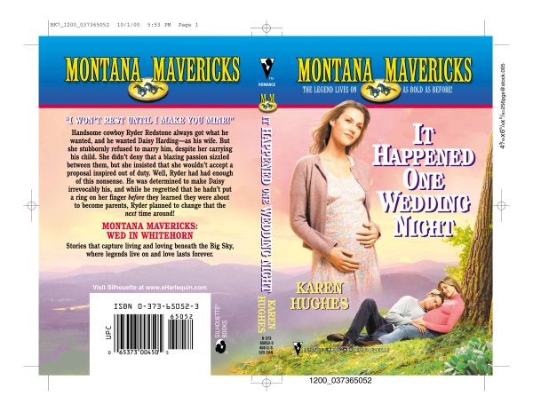 It Happened One Wedding Night (Montana Mavericks) cover