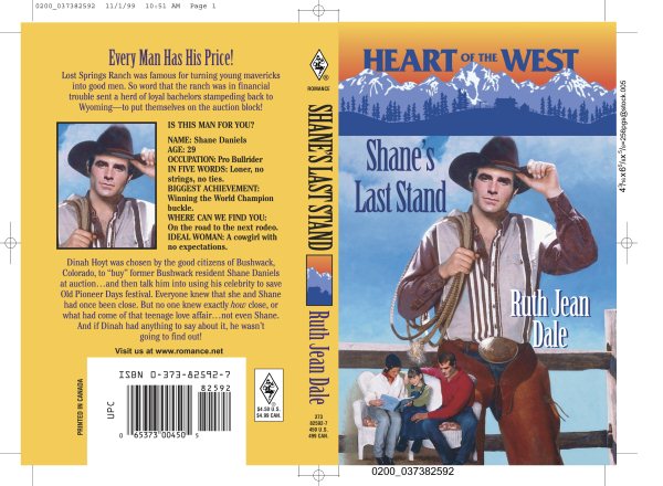 Shane's Last Stand (Heart of the West)