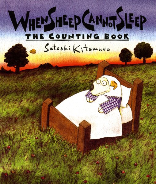 When Sheep Cannot Sleep: The Counting Book (Sunburst Book) cover