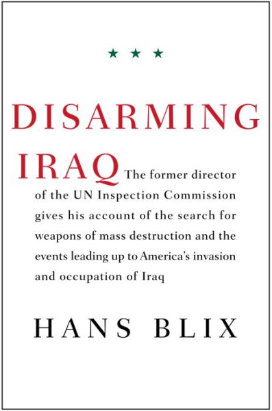 Disarming Iraq cover