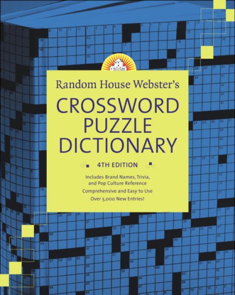 Random House Webster's Crossword Puzzle Dictionary, 4th Edition cover