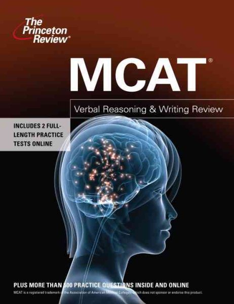 MCAT Verbal Reasoning & Writing Review (Graduate School Test Preparation) cover