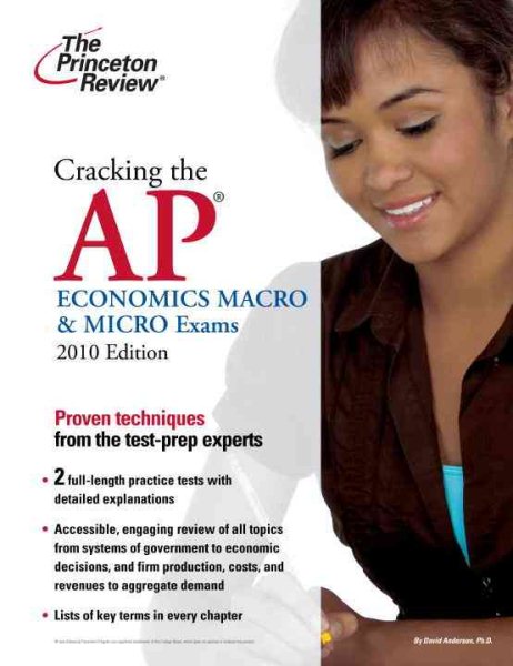 Cracking the AP Economics Macro & Micro Exams, 2010 Edition (College Test Preparation) cover