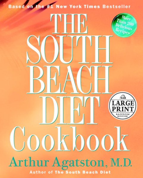 The South Beach Diet Cookbook cover