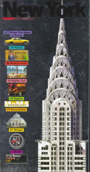 Knopf City Guide: New York (Knopf City Guides) cover