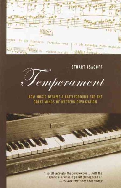 Temperament: How Music Became a Battleground for the Great Minds of Western Civilization cover